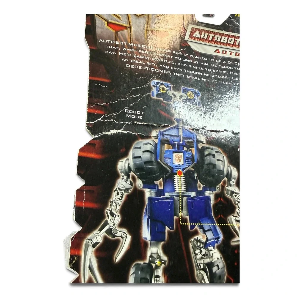 Transformers Revenge of the Fallen Autobot Wheelie Deluxe Class Figure 2009